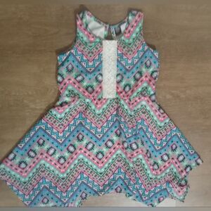 Star Ride Toddler Aztec Dress Size 4